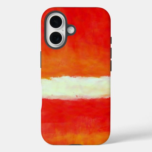 抽象芸術モダンロスコスタイル Case-Mate iPhoneケース (裏面)