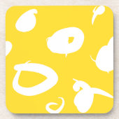 抽象芸術モダン乾燥コースター コースター (正面)