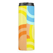 抽象芸術モダン円 タンブラー (裏面)