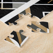 抽象芸術モダン加飾キャットジグソーパズル ジグソーパズル (側面)