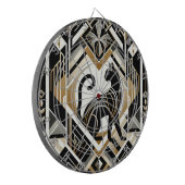 抽象芸術モダン加飾キャットダーツボード ダーツボード (正面左)