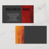 抽象芸術モダン名刺 名刺 (正面/裏面)