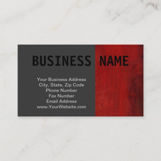 抽象芸術モダン名刺 名刺 (正面)