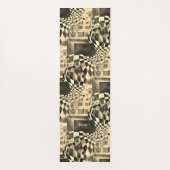 抽象芸術モダン国際トレンディー作品 ヨガマット (裏面)