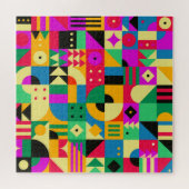 抽象芸術モダン園 ジグソーパズル (横)