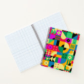 抽象芸術モダン園 ノートブック (内部)