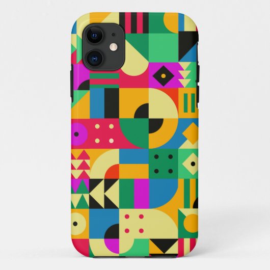 抽象芸術モダン園 Case-Mate iPhoneケース (裏面)