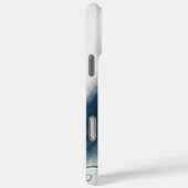 抽象芸術モダン大理石とグリアイニシャルと名前 Case-Mate iPhoneケース (裏面 / 右)