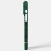 抽象芸術モダン大理石デザインとイニシャルと名前 Case-Mate iPhoneケース (裏面 / 左)