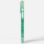 抽象芸術モダン大理石デザインとイニシャルと名前 Case-Mate iPhoneケース (裏面 / 左)