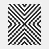 抽象芸術モダン山形 フリースブランケット (正面)