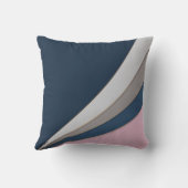 抽象芸術モダン幾何シンプルプリント クッション (裏面)