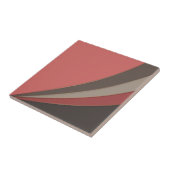 抽象芸術モダン幾何シンプルプリント タイル (側面)