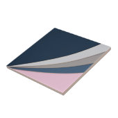 抽象芸術モダン幾何シンプルプリント タイル (側面)