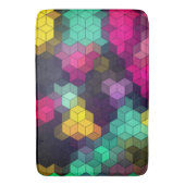 抽象芸術モダン幾何六角モザイクl バスマット (正面縦)