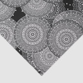 抽象芸術モダン幾何円丸い図形の男性 薄葉紙 (詳細)