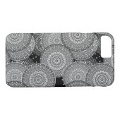 抽象芸術モダン幾何円丸い図形の男性 Case-Mate iPhoneケース (裏面(横))