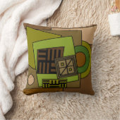 抽象芸術モダン幾何型枠アート クッション (ブランケット)