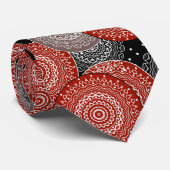 抽象芸術モダン幾何学円の丸い形状ma ネクタイ (ロール)