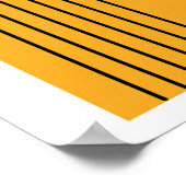 抽象芸術モダン幾何学最小主義ボホアート ポスター (角)