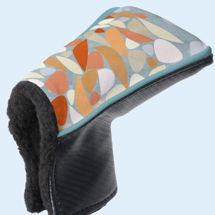 抽象芸術モダン幾何学模様 ゴルフヘッドカバー