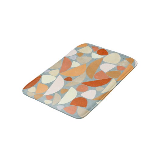 抽象芸術モダン幾何学模様 バスマット (アングル)