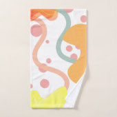 抽象芸術モダン幾何学的バスルーム用タオルセット バスタオルセット (ハンドタオル)