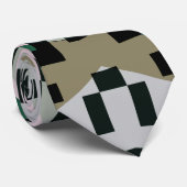 抽象芸術モダン幾何学的パターン ネクタイ (ロール)