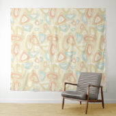 抽象芸術モダン幾何学的形状パステルvi タペストリー (インサイチュ(横))