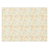 抽象芸術モダン幾何学的形状パステルvi テーブルクロス (正面(横))