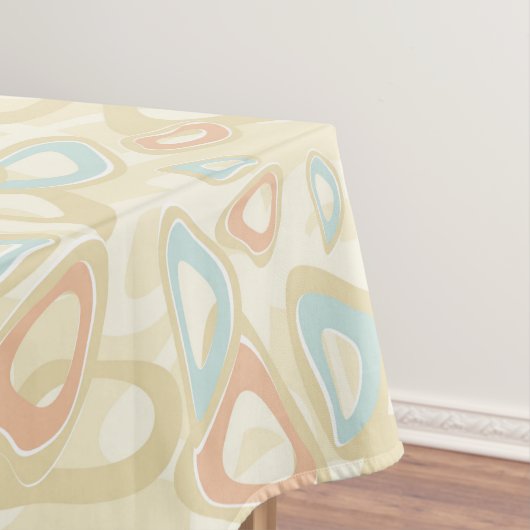 抽象芸術モダン幾何学的形状パステルvi テーブルクロス (インサイチュ)