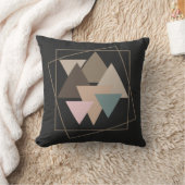 抽象芸術モダン幾何学的未来芸術 クッション (ブランケット)