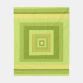 抽象芸術モダン幾何学的芸術 フリースブランケット (正面)