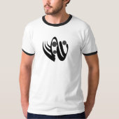 抽象芸術モダン幾何学的芸術 Tシャツ (正面)