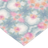 抽象芸術モダン幾何学的装飾プリントブルー テーブルクロス (アングル)