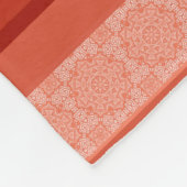 抽象芸術モダン幾何学的装飾用レトロパッチ フリースブランケット (角)