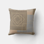 抽象芸術モダン幾何学 クッション (裏面)