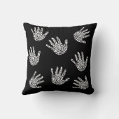 抽象芸術モダン幾何線画 クッション (裏面)