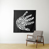 抽象芸術モダン幾何線画 タペストリー (インサイチュ(横))