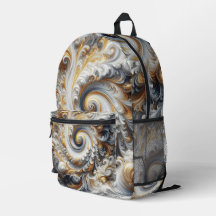 抽象芸術モダン旋回金ゴールド、白黒