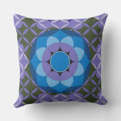 抽象芸術モダン枕 クッション (裏面)