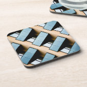 抽象芸術モダン構造 コースター (左側)