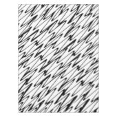 抽象芸術モダン的なラインアート テーブルクロス (正面)