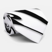 抽象芸術モダン的なラインアート ネクタイ (ロール)