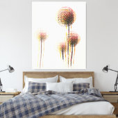 抽象芸術モダン秋の花の木#2 キャンバスプリント (インサイチュ (寝室))