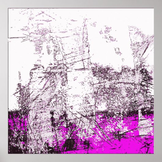 抽象芸術モダン絵画の背景イラストレーション. ポスター (正面)