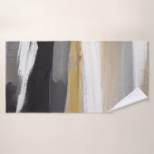 抽象芸術モダン絵画の背景。アモダンートC バスタオル (バスタオル)