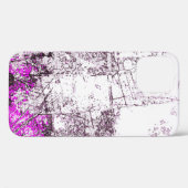 抽象芸術モダン絵画の背景。イラストレーション。 Case-Mate iPhoneケース (裏面 (横))