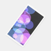 抽象芸術モダン背景円紙ナプキン (コーナー)