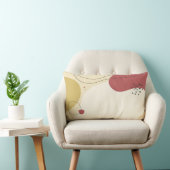 抽象芸術モダン腰枕 ランバークッション (椅子)